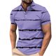 thumbnail image 1 of Camisas de Manga Corta de los Hombres Impresión Botón Cuello de Vuelta Casual Blusa Poliéster, Camisa de Moda para los Hombres Al Aire Libre Uso Diario, 1 of 4