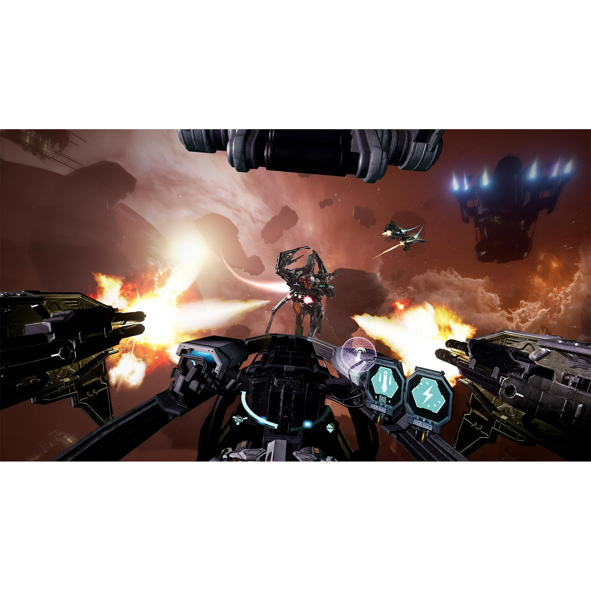 Vr Headset Eve Valkyrie Warzone Ps4 Review Warzone Blasts Eve