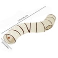 thumbnail image 3 of Wand Toy Catnip Toy Play Exercise Toy Tunnel Hide And Seek Interactive Teaser Pet Supplies For Indoor Cats, 3 of 6