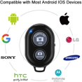 thumbnail image 2 of Dsseng Bluetooth Remote Shutter for  & Android Camera Wireless Remote Control Selfie Button for iPad iPod Tablet  HD Selfie Clicker for Photos, 2 of 2