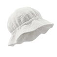 thumbnail image 2 of Mgmyaa Baby Ruffle Edge Bucket Hat Summer Outdoor Sun UV Protection Fisherman Cap for Infant Newborn 0-3 Years Breathable Soft Headwear, 2 of 8