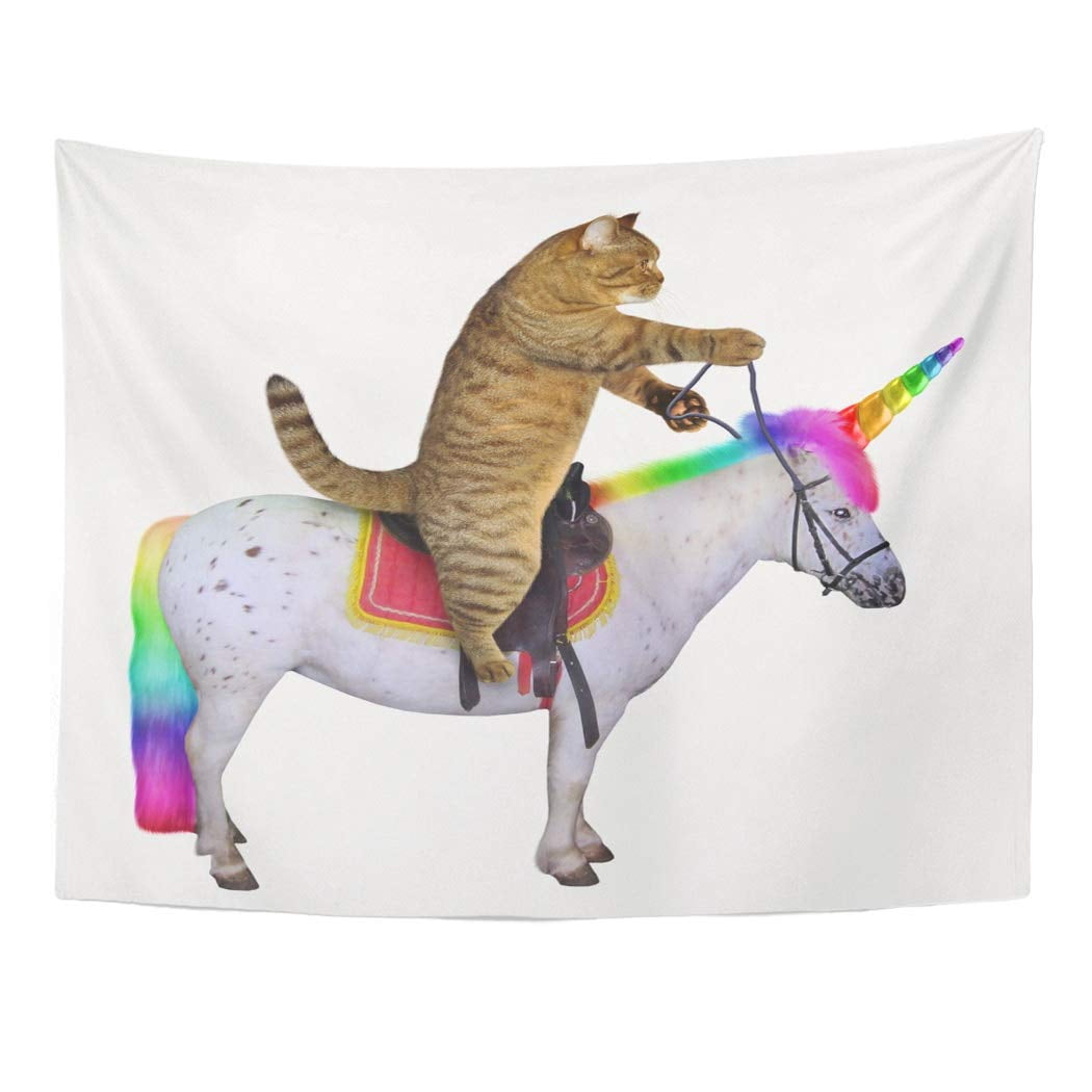 large riding unicorn