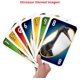 thumbnail image 3 of Juego de cartas UNO Jurassic World Domination para niños y noches de juegos, cartas de gran tamaño y comodines personalizables, 3 of 4