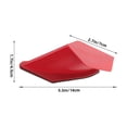 thumbnail image 4 of OULII 1Pair Red Motorcycle ABS Plastic Motorcycle Side Spoiler Wing Durable and Stylish, 4 of 6