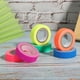 thumbnail image 4 of Cinta de tela de algodón fluorescente, 6 unidades, luminosa, mate, de alta viscosidad, para decoración., 4 of 10
