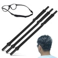 thumbnail image 1 of Correa para gafas deportivas, 3 correas para gafas de sol, bandas ajustables antideslizantes para soporte de gafas para niños, hombres y mujeres, 1 of 5