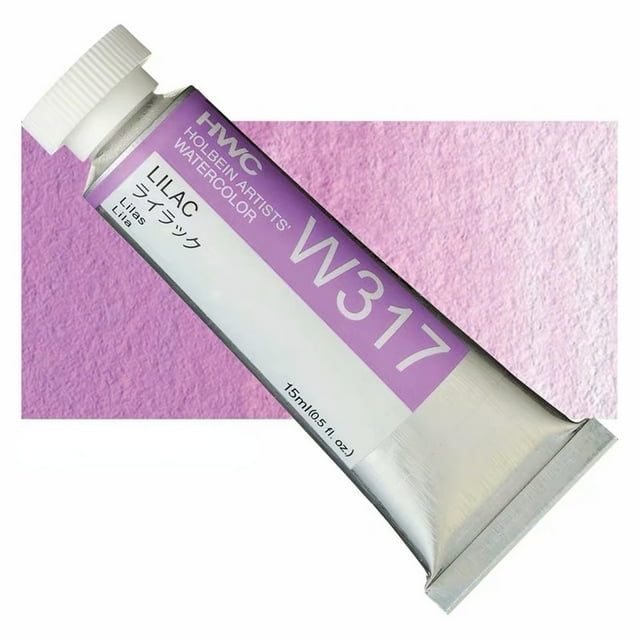 Holbein Acuarelas Profesionales para Artistas, Tubo de 15ml, Ideal para Pintores, Aficionados, Principiantes y Estudiantes, A-W317