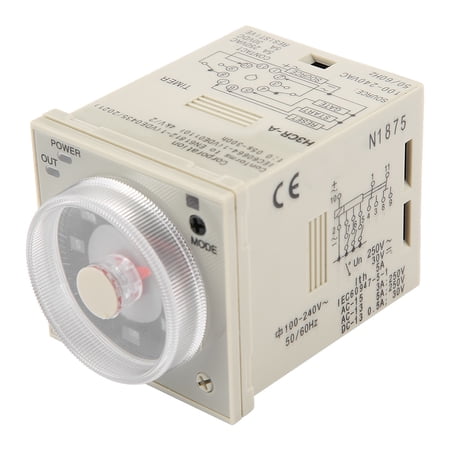 Time Relay, Large Contact Capacity Delay Timer Relay H3CR-A For ...