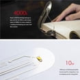thumbnail image 2 of Matsuzay Mini Ultra Thin LED Book Light Bombillas de lectura Tarjeta de novedad Linterna Funny Night Light Bookmark Lamp Iluminación y accesorios Matsuzay HA016875-00, 2 of 6