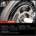 thumbnail image 2 of A-Premium Clutch Flywheel Compatible with Hyundai Elantra 2000-2006, Tiburon 2001 2003-2008 & Kia Spectra 2004-2009, Spectra5 2005-2009, 2.0L, 6 Bolt Holes, 106 Teeth, Manual Transmission, 2 of 9