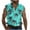 A15-Mint Green Hawaii Shirts for Men, variant on WAENQINLA Flower Tank Tops Men Casual Summer Beach Muscle T-Shirt Classic Fit Sleeveless Shirts Lapel Collared Button Down T-Shirts Sky Blue S