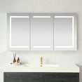 thumbnail image 3 of Santona 60 in.W x 32 in.H Medicine Cabinet with Aluminum Frameless LED Mirror, 3 of 16