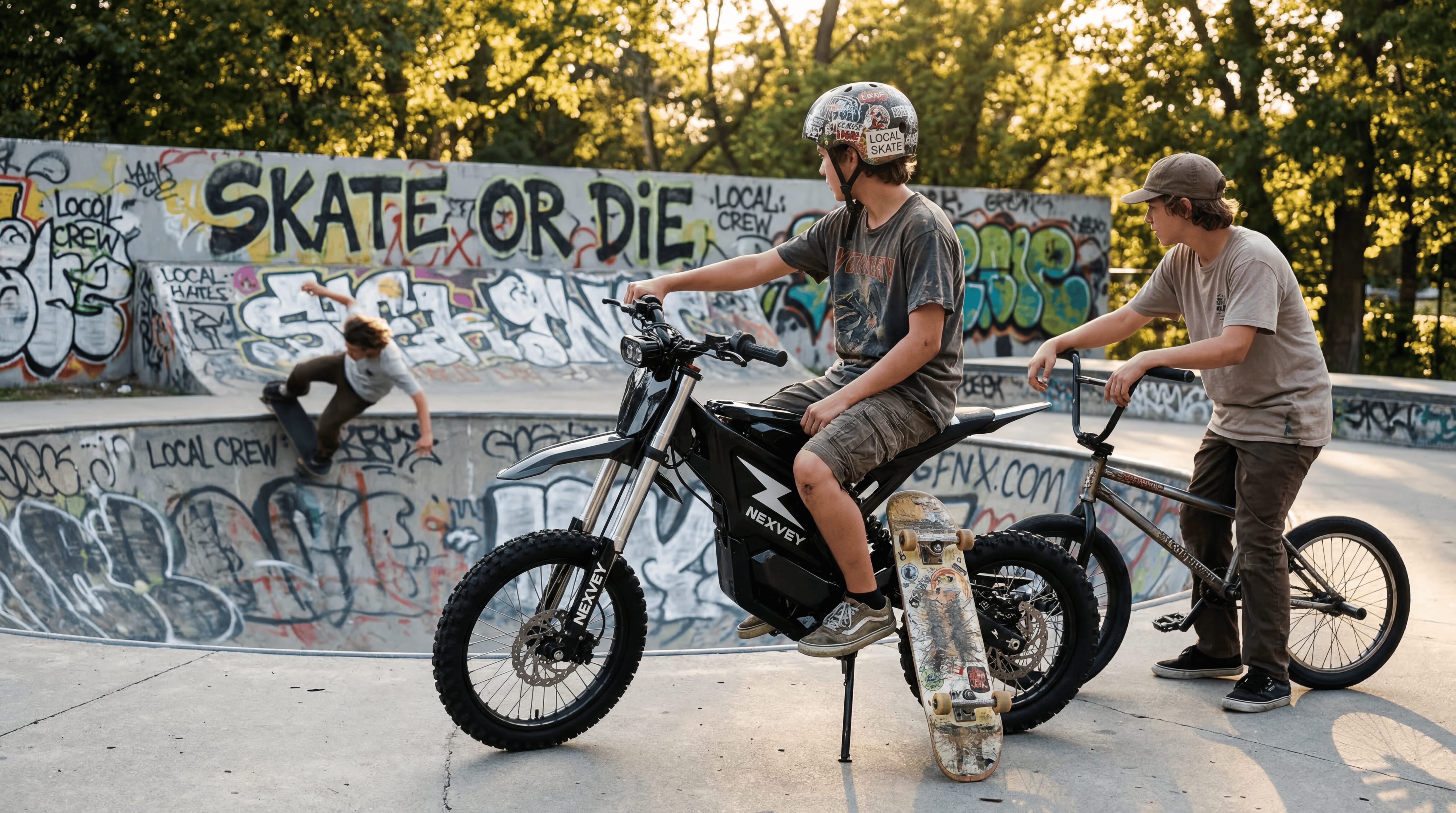 Nexvey Flash Electric Dirt Bike, 4000W Peak, 48V 22.5AH Battery, 35MPH, 35Mi Range, Wheelie Assist, Dual Suspension & Brakes, off Road Ebike for Teens 13+