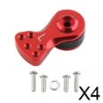 thumbnail image 1 of 4x Accesorios De Ahorro De Servo Ajustables Piezas De Mejora Balancín Para Coches RC 1/10, 1 of 8