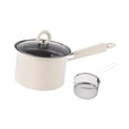 thumbnail image 4 of simhoa Deep Frying Pot Cooking Pot Fryer for Kitchen Camping Japanese Tempura Chips White, 4 of 8