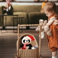 thumbnail image 4 of Adorable Panda Pillow Soft Holiday For All Ages Collectible Festive Souvenir, 4 of 6
