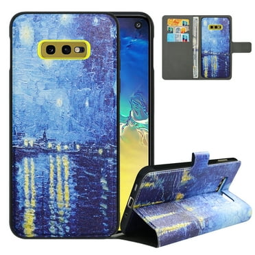 Labanema Samsung Galaxy S10e /S10 Lite Case with Kickstand, 2 in 1 Detachable Magnetic Protective Folio Flip Cover for Samsung Galaxy S10e /S10 Lite (River)
