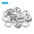 thumbnail image 3 of Unique Bargains Plastic Book Binding Discs, Plastic, Discbound Expansion Discs, Silver, 22 Count, 3 of 6