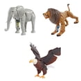 thumbnail image 2 of TISHITA Pack of 3 Plastic Action Figure Toy Robot Educational 2, as described 2, 2 of 8