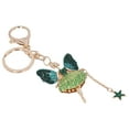 thumbnail image 4 of FLAMEEN Rhinestone Keychain, Metal Keychain Cute Angel Girl Shape For Car Hanging Pendants For Bag Decoration For Gift, 4 of 8