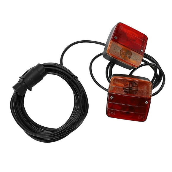 12V Trailer Tail Lights Rear Warning Signal Lamp Truck Marker Lights Kit for Trailers RV Semi Trailers Trucks Pickups