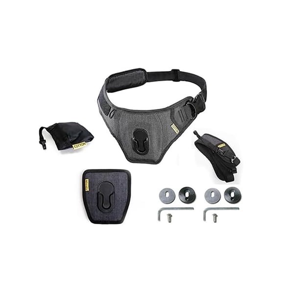 Cotton Carrier 48" SlingBelt Carrying System for 2 Cameras, Gray
