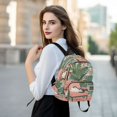 thumbnail image 6 of FORMRS Mini Backpack Purse for Women Travel Daypack Casual Shoulder Bag, Pink and White Cat, 6 of 7