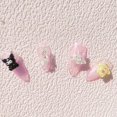 thumbnail image 4 of Parches de uñas postizas Sanrio Hello Kitty, Anime Kuromi MyMelody, piezas de bricolaje, accesorios de joyería, estilo dulce, juguetes de dibujos animados, regalo, 20 piezas, 4 of 4