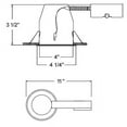 thumbnail image 2 of Elco EL492RICA Remodel Recessed Housing For 4" Trims, 2 of 2