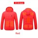 thumbnail image 3 of Chaqueta térmica de 9 zonas para hombre, con USB, para invierno, para exteriores, con calefacción eléctrica, abrigo térmico cálido, chaqueta de algodón calefactable, 3 of 5