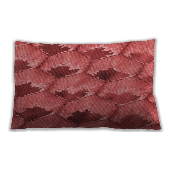 Ahgly Company Indoor Rectangular Contemporary Lumbar Throw Pillow, 13 inch by 19 inch