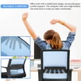 thumbnail image 5 of YRLLENSDAN Mesh Office Chairs, Home Office Desk Chairs With Wheels & Arms Pc Chair Rolling Chair Study Chair Computer Chairs For Adults, Blue, 5 of 8