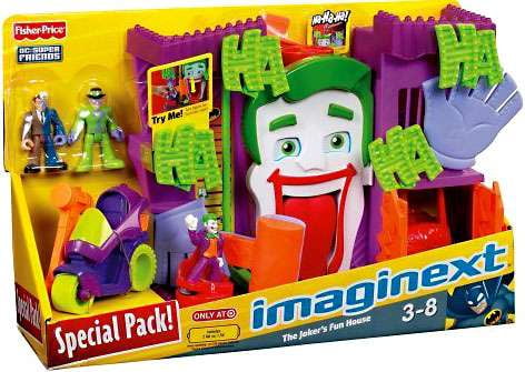 joker fun house imaginext