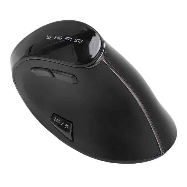2.4G RATON VERTICAL ERGONÓMICO DPI 1000 1600 2400 Respesta ráspida Silenciosa Recargable 2.4G MODO DOBLE INALÁMBRICO PARA TABLETA DE ESCRITORIO PARA COMPUTADORA