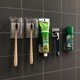 thumbnail image 3 of Stainless steel toothpaste rack Creative non perforated dental, 3 of 4