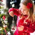 thumbnail image 4 of Christmas Decorations Double Pointed Sphere Christmas Tree Pendant Indoor Creative Transparent Light Emitting Led Christmas Ball, 4 of 4