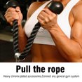 thumbnail image 2 of Musculus Biceps Triceps Tension Rope Bodybuilding Gym Push Pull Press Cable Attachment, 2 of 8