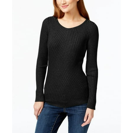 Neck Kit - INC $50 NEW 15974 Ribbed Crew Neck Knit Womens Sweater M