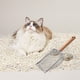 thumbnail image 4 of Pala para arena de gatos fácil de limpiar, mango largo, pala profunda para caja de arena máxima Agujero de malla 5x5mm, 4 of 9
