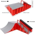 thumbnail image 3 of Finger Skateboard Ramp Kit - Mini Skate Park Kit Training Accessories DIY Ultima, 3 of 5