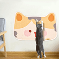 thumbnail image 4 of Tapete Rascador Para Gatos  50x80cm diseño de gato Lab.G, Amarillo, 4 of 5