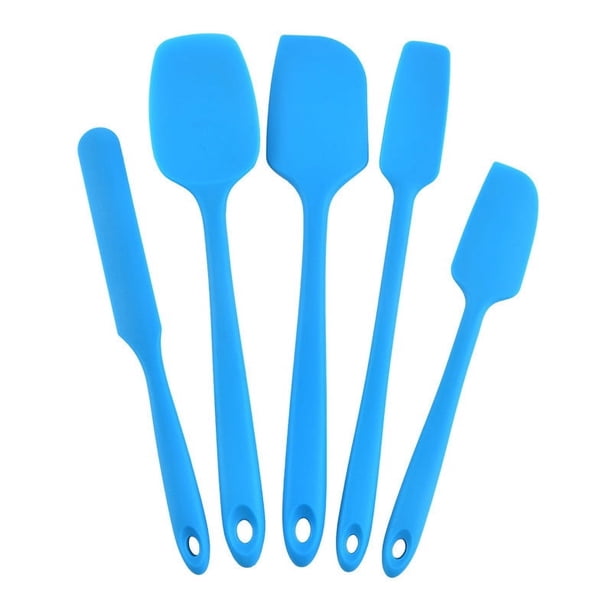 Utensilios de cocina Herramientas para hornear Utensilios de cocina de silicona en crema Juego de 9 Utensilios de cocina Cuchilla raspadora para pasteles