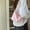 Pink, variant on Kpop Waterproof Nylon Armpit bag for wome handbag small Casual Light ladies Shoulder Crossbody bags totes bolsa feminina pink