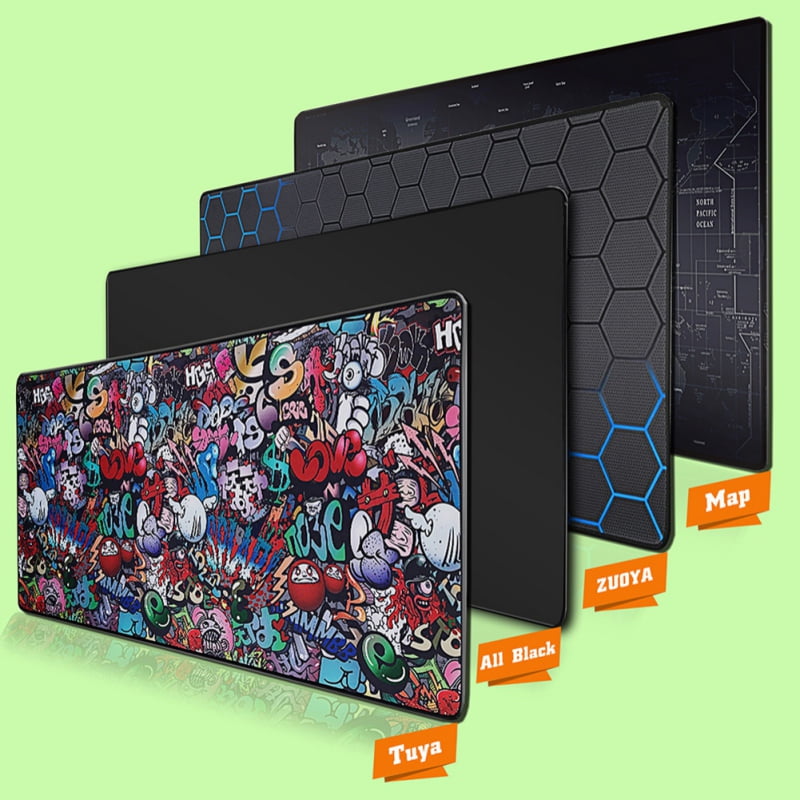 New Extended Gaming Mouse Pad Large Size Desk Keyboard Mat - Walmart