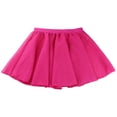 thumbnail image 2 of Falda de baile para niños, ropa de práctica para niñas, falda de gasa de ballet, banda elástica, delantal de actuación, vestido de media princesa, 2 of 3
