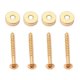 thumbnail image 1 of Juego de 4x 4 Piezas de Virolas de Unión de Cuello de Hierro para Piezas de Repuesto de Bajo de Guitarra, 1 of 8