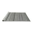 thumbnail image 2 of Ahgly Company Machine Washable Indoor Rectangle Abstract Gray Modern Area Rugs, 2' x 5', 2 of 4