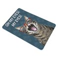 thumbnail image 2 of Cat tin sign - Oh My Eyes My Eyes tin sign, Funny Cat Wall Art, Cat Bathroom Art Prints,,Retro style, farmhouse decoration, home, bar, restaurant, garage, tin sign 5.5 x 8 inches, 2 of 4