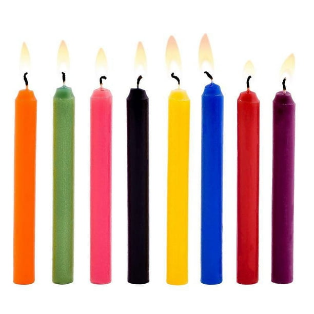 104 Colored Candles, 8 Colors 13 Candles of each Color