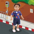 thumbnail image 2 of ZITA ELEMENT 5 Sets Boy Doll Clothes and 3 Pairs of Shoes Fit for 18 inch Boy Dolls, 2 of 7